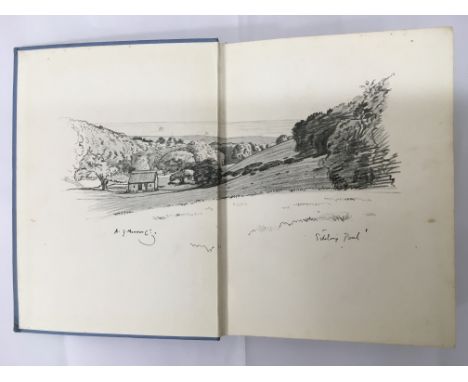 A first edition 'My horse warrior' by Lord Mottistone, with original pencil drawings by Alfred Munning.