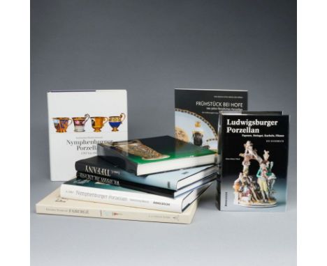 Konvolut 8 Bücher- S. Wichmann. Jugendstil. Art Nouveau. 128 Sn. - J. A. Schmoll, H. Schmoll. Nancy 1900. Jugendstil in Lothr