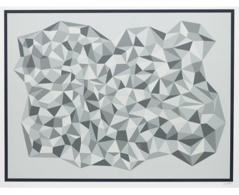 Sol LeWitt1928 Hartford - 2007 New York - aus: "Kinderstern" - Farbserigrafie/Papier. 37/100. 54 x 72 cm, 58 x 76 cm. Sign. u