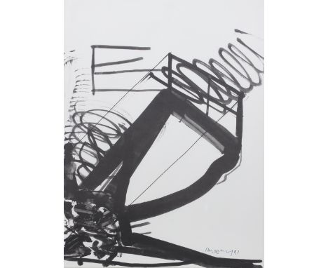 K. R. H. Sonderborg1923 Sonderborg - 2008 Hamburg - Ohne Titel - Lithografie/Papier. E. A. 80 x 59,7 cm (Blattmaß). Sign. und