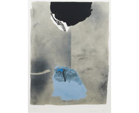 Giuseppe Santomaso1907 Venedig - 1990 Venedig - Komposition - Farbige Aquatintaradierung/Papier. 102/150. 65 x 49,5 cm, 68,5 