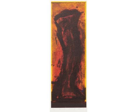 Valentin Oman1935 St. Stefan bei Villach - "Rousillon-Russe III" - Farblithografie/Bütten. 29/30. 67 x 22 cm, 76 x 30 cm. Sig