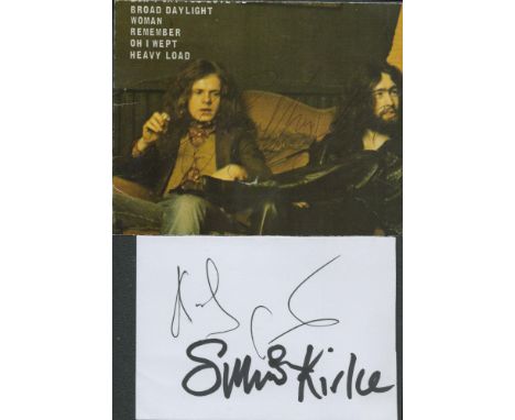 Free (Band) collection includes two items Paul Kossoff signed 4x3 inch approx vintage semi glossy magazine photo trimmed from