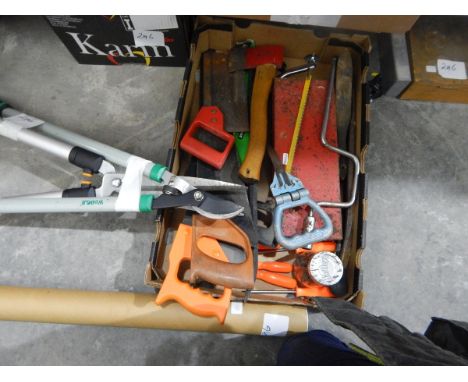 Large quantity of tools including a tool boxes, etc. 