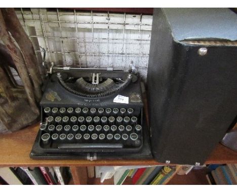 An Imperial typewriter