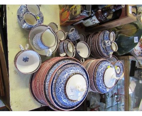 A large collection of Royal Worcester Royal Lily pattern dinner and tea ware