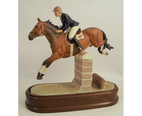 A Royal Worcester model, Stroller and Marion Coakes, with plinth&nbsp;