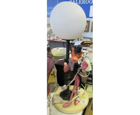 A Pink Panther lamp