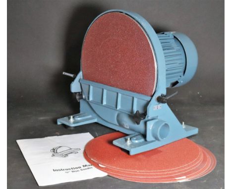 ‘Elephant’ 12” disc sanderModel No DS-12 (boxed)Sold as seen&nbsp;