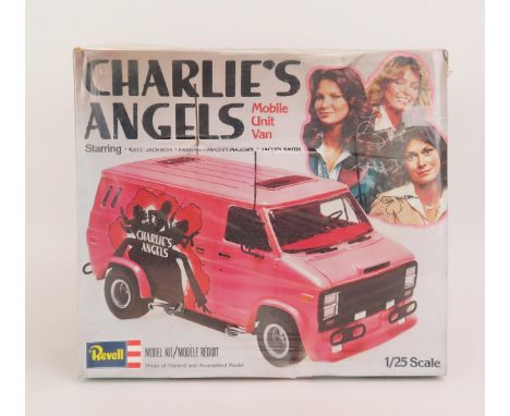 Revell Charlie's Angels Mobile Unit Van 1/25 Scale  H-1397 - unused in cellophane seal 