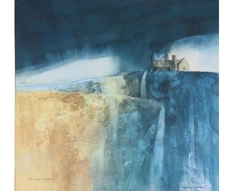 Michael Morgan FRSA, RI (1928 - 2014), renowned West Country artist and founder of the South West Academy with a creative and