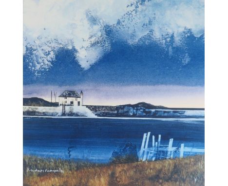Michael Morgan FRSA, RI (1928 - 2014), renowned West Country artist and founder of the South West Academy with a creative and