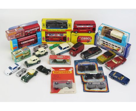 Collection of Matchbox Superfast, Budgie, Corgi, Seerol, Tomica etc. 