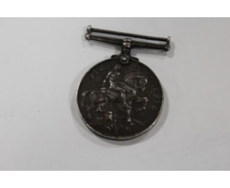A WWI MEDAL AWARDED TO CH. 20890. PTE. J. A. JENNINGS. R. M. L. I