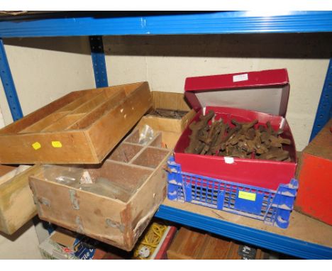 A QUANTITY OF TOOLS PARTS NAILS ETC