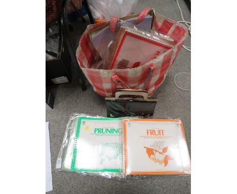 A BAG OF VINTAGE SEWING PATTERNS ETC.