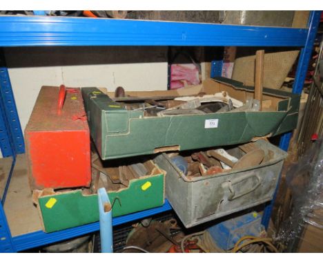 A QUANTITY OF TOOLS AND PARTS ETC