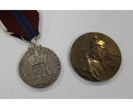 TWO VINTAGE MEDALS 