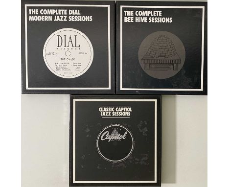 DIAL/ BEE HIVE/ CAPITOL JAZZ - MOSAIC CD BOX SETS. A smashing pack of 3 jazz limited edition Mosaic CD box sets. All sets inc