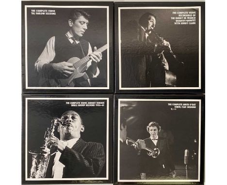 VERVE JAZZ - MOSAIC CD BOX SETS. An excellent pack of 4 Verve studios jazz limited edition Mosaic CD box sets. All sets inclu