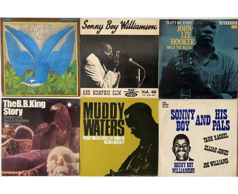 CHICAGO BLUES LEGENDS - LP PACK. A quality selection of 7 blues LPs. Artists/ titles include John Lee Hooker - Sings The Blue