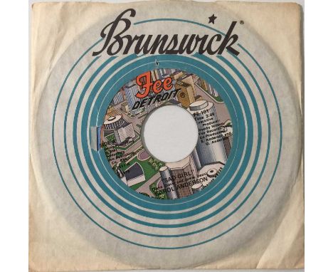 CAROL ANDERSON - SAD GIRL/ I'LL GET OFF AT THE NEXT STOP 7" (US NORTHERN - FEE DETROIT FE 101). A superb late 70s dance floor