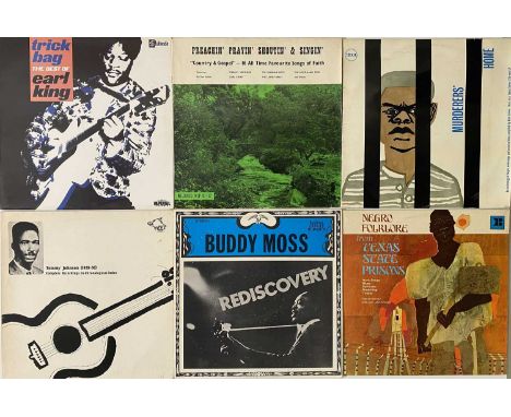 COUNTRY/ SPIRITUAL/ PRISON - BLUES LPs. A fantastic collection of 20 blues LPs. Artists/ titles include VA - Murderer's Home: