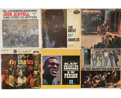 BLUES - LP COLLECTION. A bluesy collection of 31 x LPs. Titles / Artists include John Mayall - Looking Back (LK.5010 - Ex / V