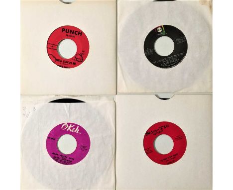 US NORTHERN - 7" RARITIES. Another superb pack of 4 northern 7" rarities. Artists/ titles include Luther Thomas - She'll Stic