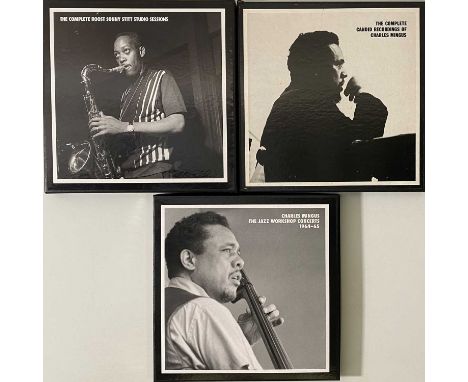 CHARLES MINGUS/ SONNY STITT - MOSAIC CD BOX SETS. An excellent pack of 3 Limited Edition Mosaic CD box sets. All sets include