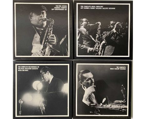 JAZZ SAX LEGENDS - MOSAIC CD BOX SETS. Another quality selection of 4 limited edition Mosaic CD box sets, featuring legends o