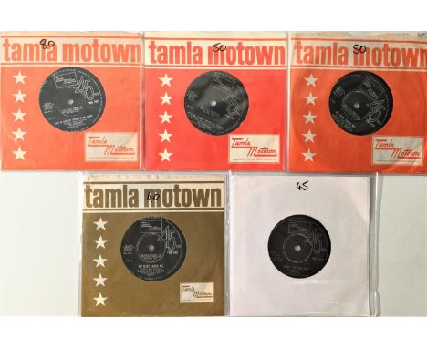 TAMLA MOTOWN - UK 7" RARITIES. A superb pack of 5 UK pressed 7" rarities on Tamla Motown. Artists/ titles include The Supreme