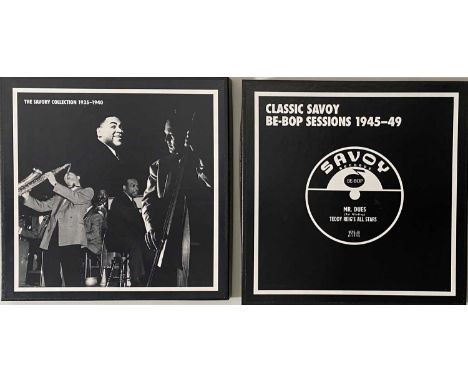 SAVOY/ SAVORY COLLECTION - MOSAIC CD BOX SETS. A superb pack of 2 Limited Edition Mosaic CD box sets. All sets include a book