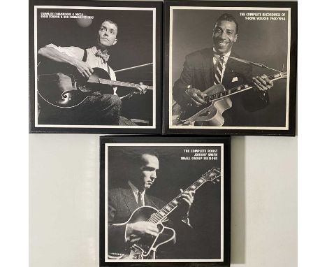 JAZZ GUITAR LEGENDS - MOSAIC CD BOX SETS. A super selection of 3 Limited Edition Mosaic CD box sets containing jazz guitar le