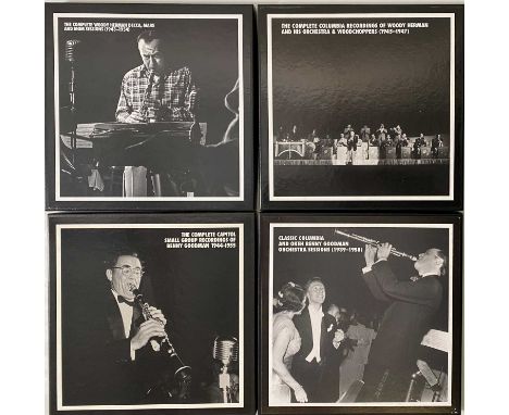 BENNY GOODMAN/ WOODY HERMAN - MOSAIC CD BOX SETS. A superb pack of 4 Limited Edition CD box sets by Benny Goodman &amp; Woody