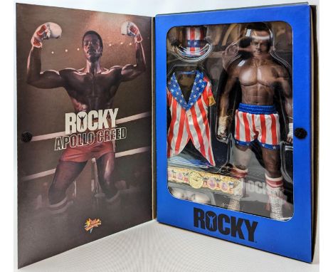 Rocky Movie Masterpiece Hot Toys, 'Apollo Creed'  1/6 scale fully poseable action figure Collector's edition MMS36, Original 