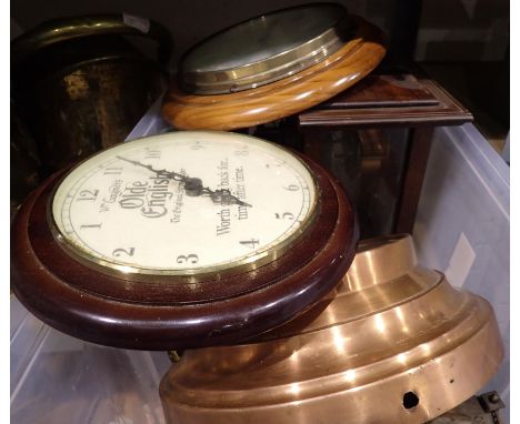 Quantity of clock faces, cases and parts. Not available for in-house P&amp;P 
