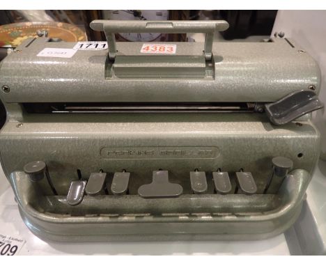 Perkins Brailler braille typewriter. Not available for in-house P&amp;P 