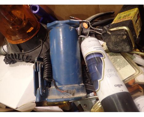 Box of mixed tools fastening and fixings. Not available for in-house P&amp;P 