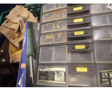 Quantity of hand tools including Work Zone screwdriver bit set. Not available for in-house P&amp;P 