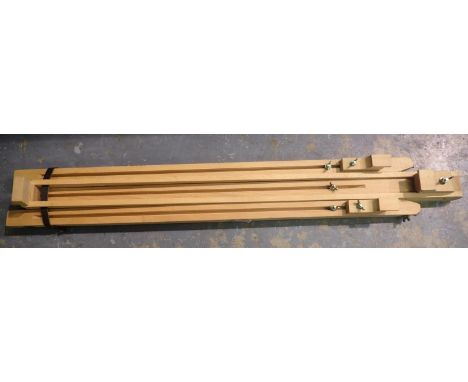 Beech folding artist easel. Not available for in-house P&amp;P 