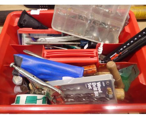 Box of mixed hand tools. Not available for in-house P&amp;P 