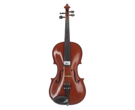 Contemporary viola labelled Michael Poller, Producator de Vioara, Buchuresti,&nbsp;15 5/8", 39.70cm, case 