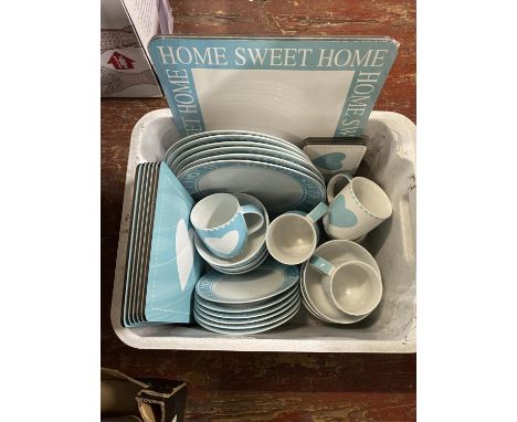 A new ceramic dinner service, shipping unavailable