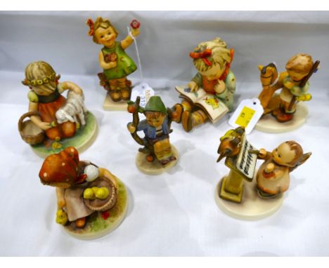 Collection of Hummel figurines