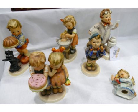 Collection of Hummel figurines