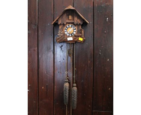 Pendulum driven cuckoo clock
