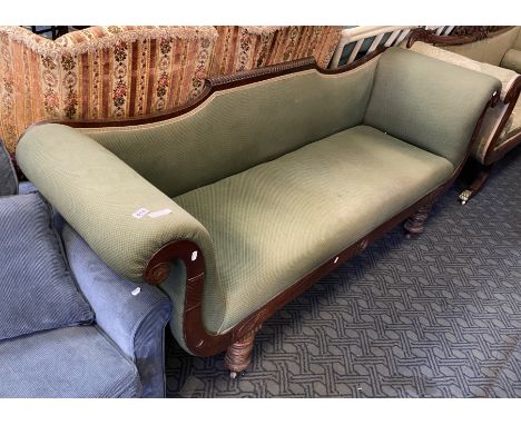 GREEN REGENCY SOFA