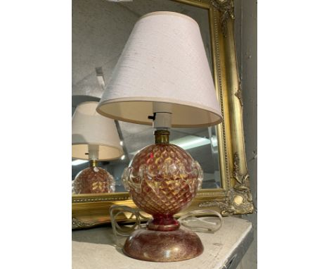 MURANO TABLE LAMP - 40 CMS (H) APPROX INCLUDING SHADE
