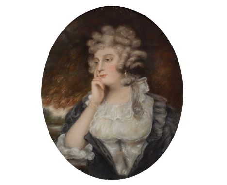 After Sir Joshua ReynoldsPortrait of Mrs Jane BraddyllPastel65.2 x 56cm; 25¾ x 22inAfter the original in The Wallace Collecti